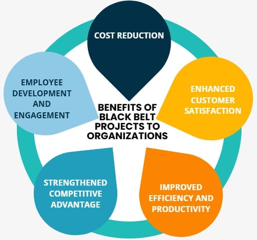 Benefits of Black Belt Projects to Organizations
