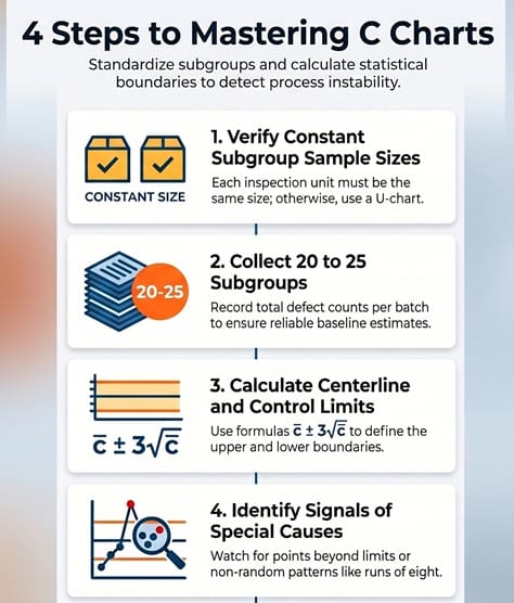 C Chart and U Chart: When to Use Each and How They Work