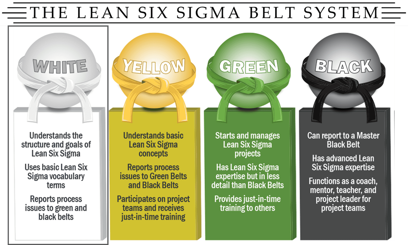 Best Of Six Sigma Green Belt Kaizen Kaizen Gemba Sigma Six Lean Belt