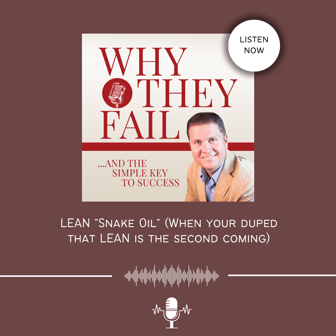 Why They Fail ... and the Simple Key to Success!