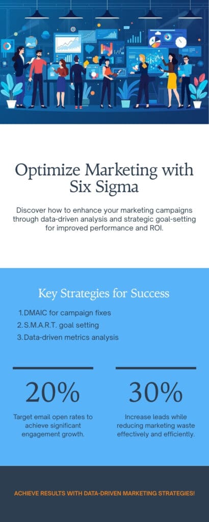Infographic - Optimize Marketing with Six Sigma