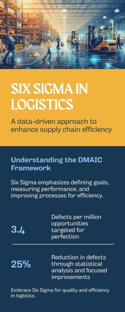 Infographic - Six Sigma in Logistics