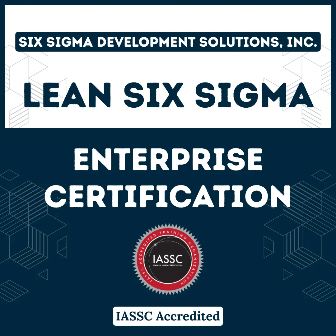 Lean Six Sigma Enterprise Certification Image