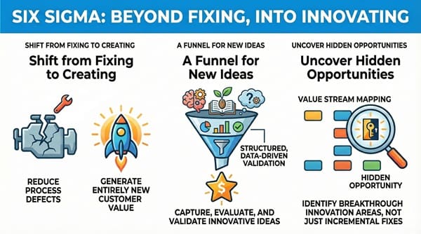 Sourcing Innovation with Six Sigma