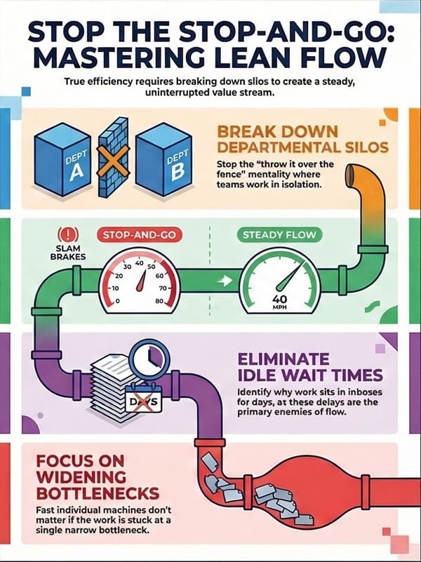 Lean Flow is Hard to Achieve